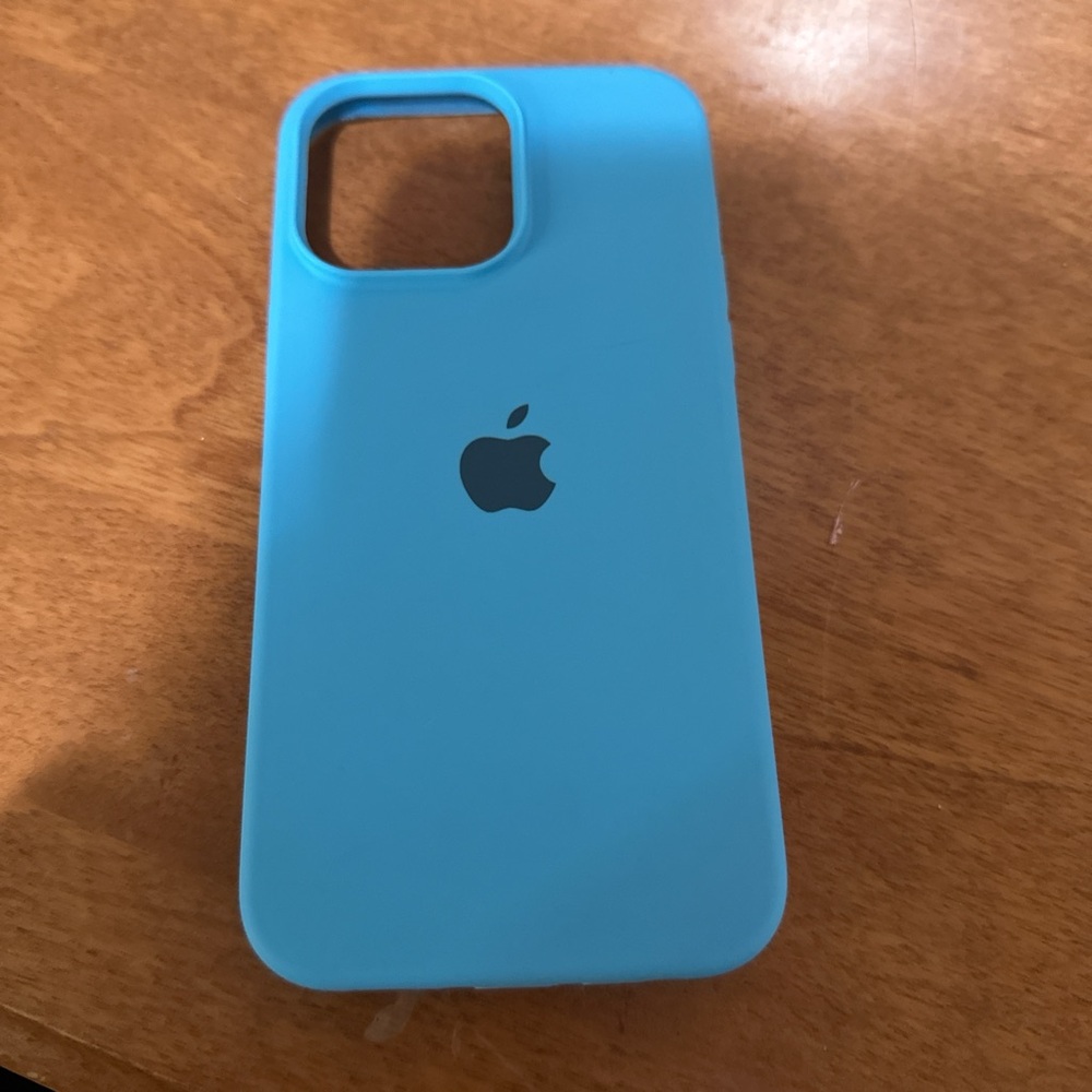 Apple Sky Blue iPhone Cover